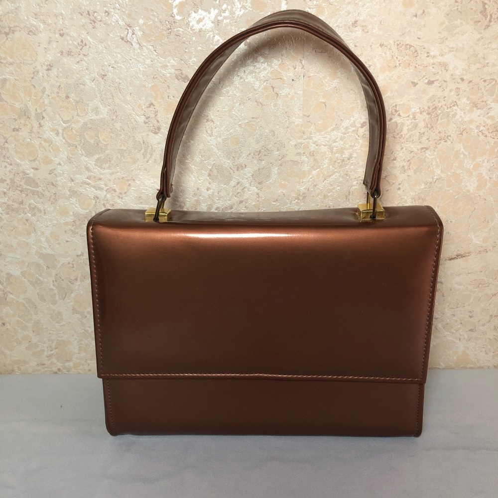 Retro Kelly-style Pillbox Purse MCM could be Original Vintage 1960’s Bag